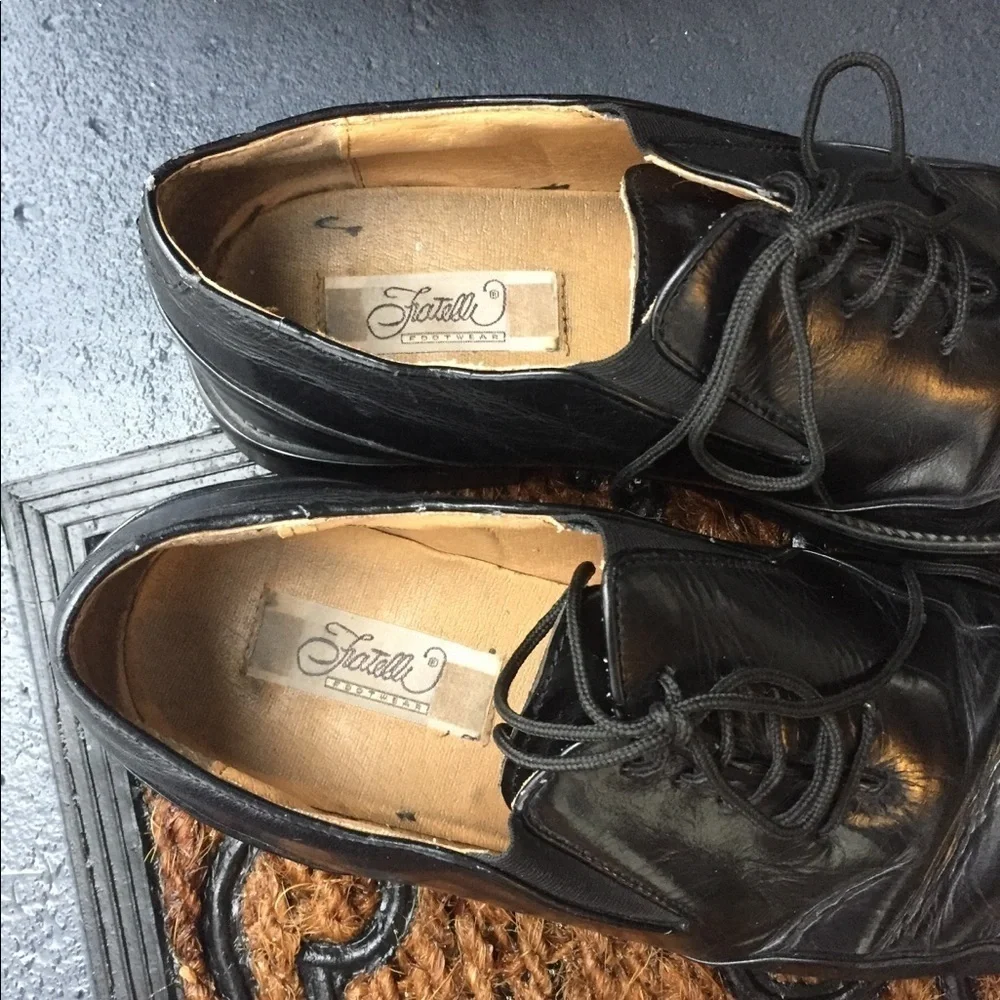 Fratelli Rossetti Black Oxford Men’s Dress Shoes